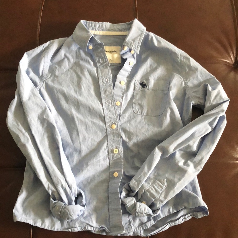 AF kids chambray button shirt